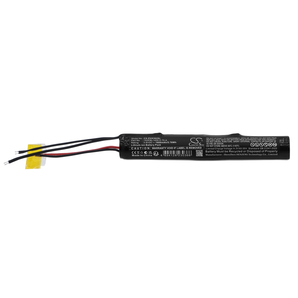 Batteri kompatibel med Philips CS-PHX382SL