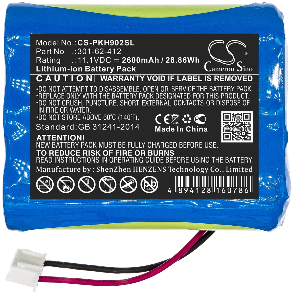 Battery Replaces 301-62-412