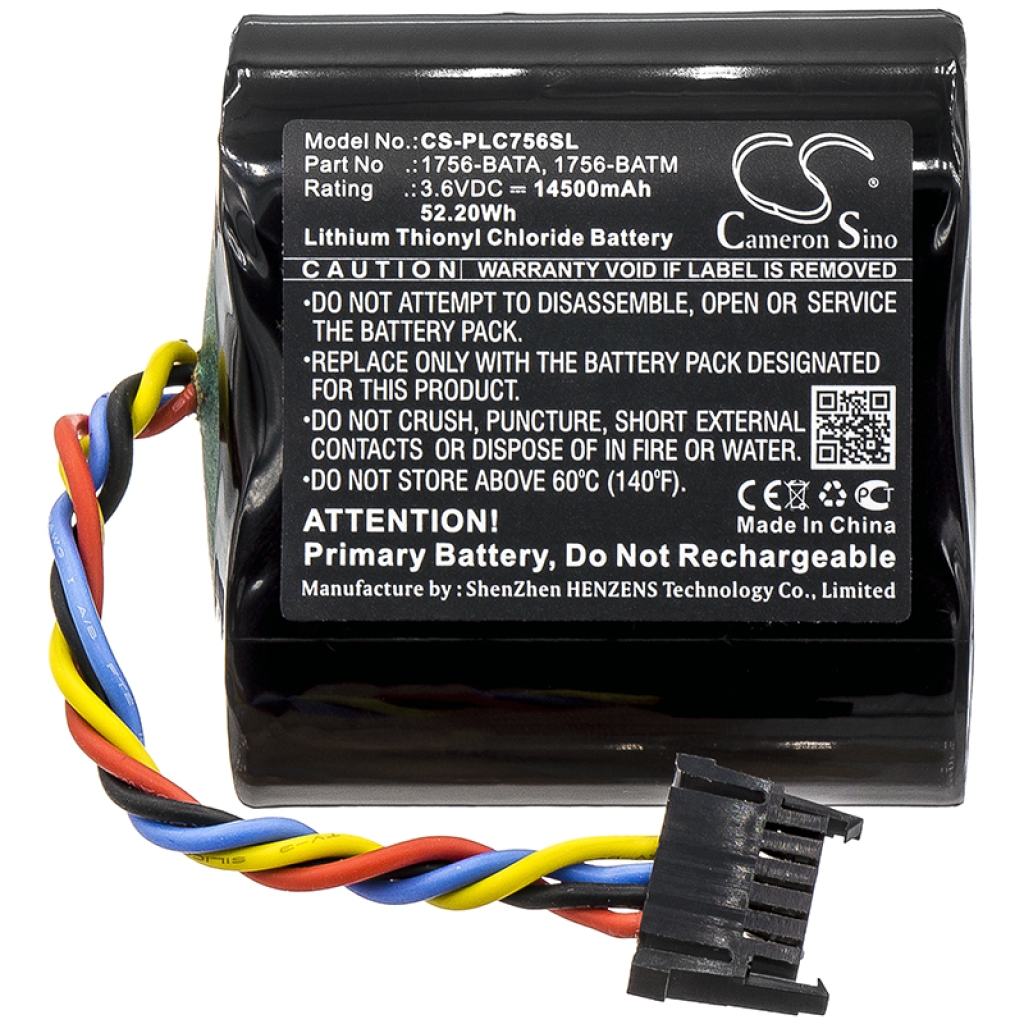 Batteri kompatibel med Allen bradley CS-PLC756SL
