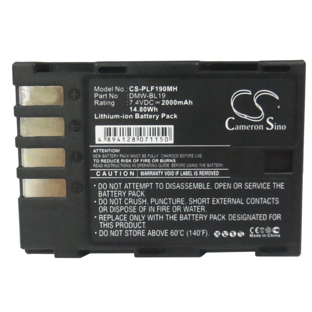 Kamerabatteri Panasonic CS-PLF190MH
