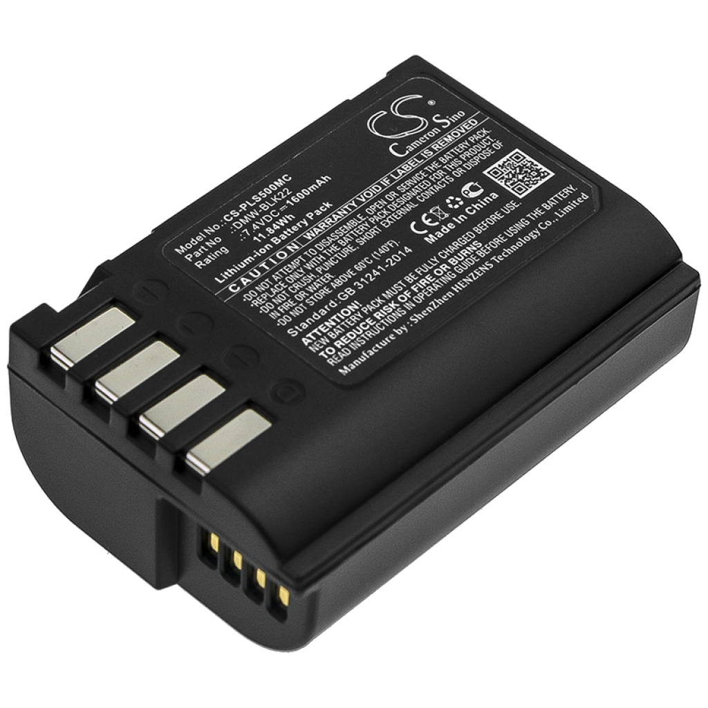 Kamerabatteri Panasonic CS-PLS500MC