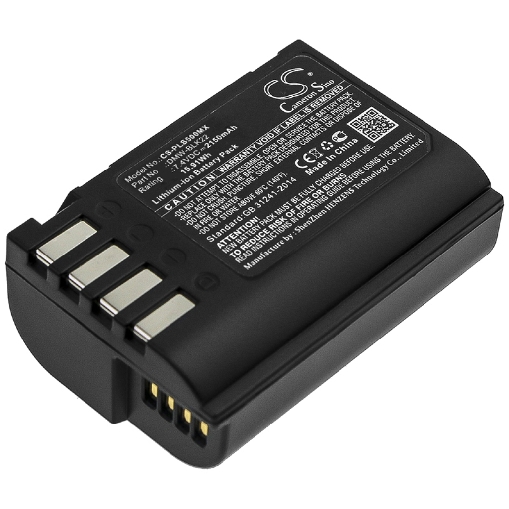 Kamerabatteri Panasonic CS-PLS500MX
