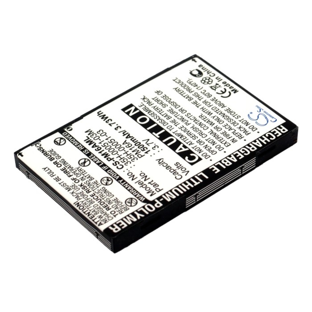 Batteri kompatibel med Vodafone HTC O2 Orange Swisscom T-Mobile DOPOD ERA i-Mate Krome Qtek T-COM CS-PM16AML