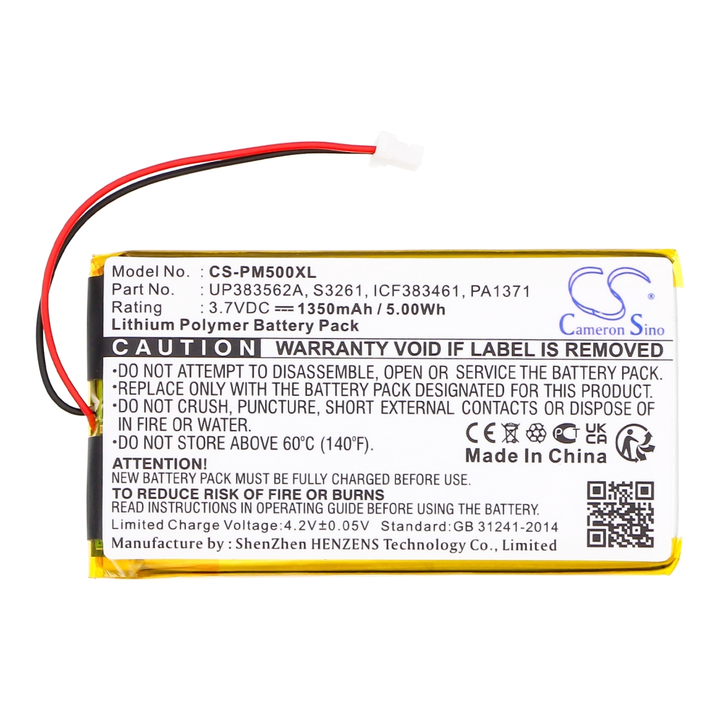 Batterier Erstatter ICF383461