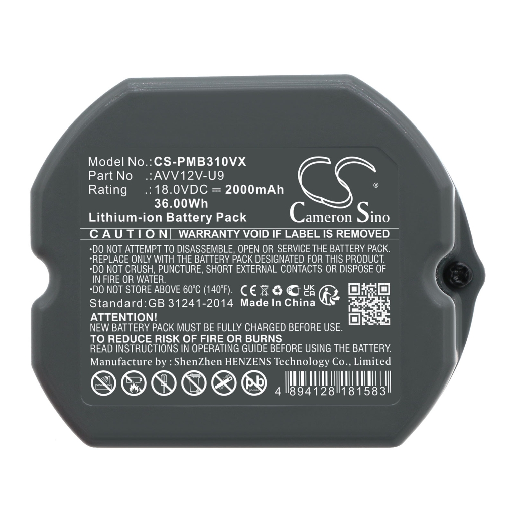 Støvsugerbatteri Panasonic CS-PMB310VX