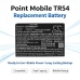 Batteri kompatibel med Point mobile CS-PMR450SL