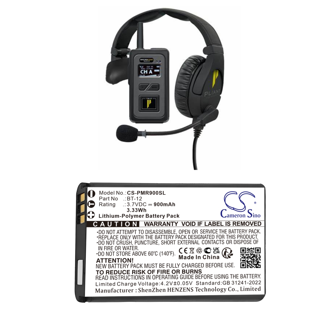 Speaker Battery Pliant MicroCom XR