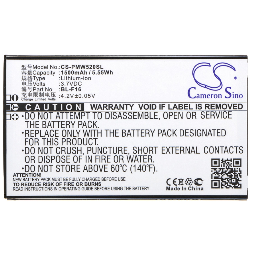 Batteri kompatibel med Phicomm CS-PMW520SL