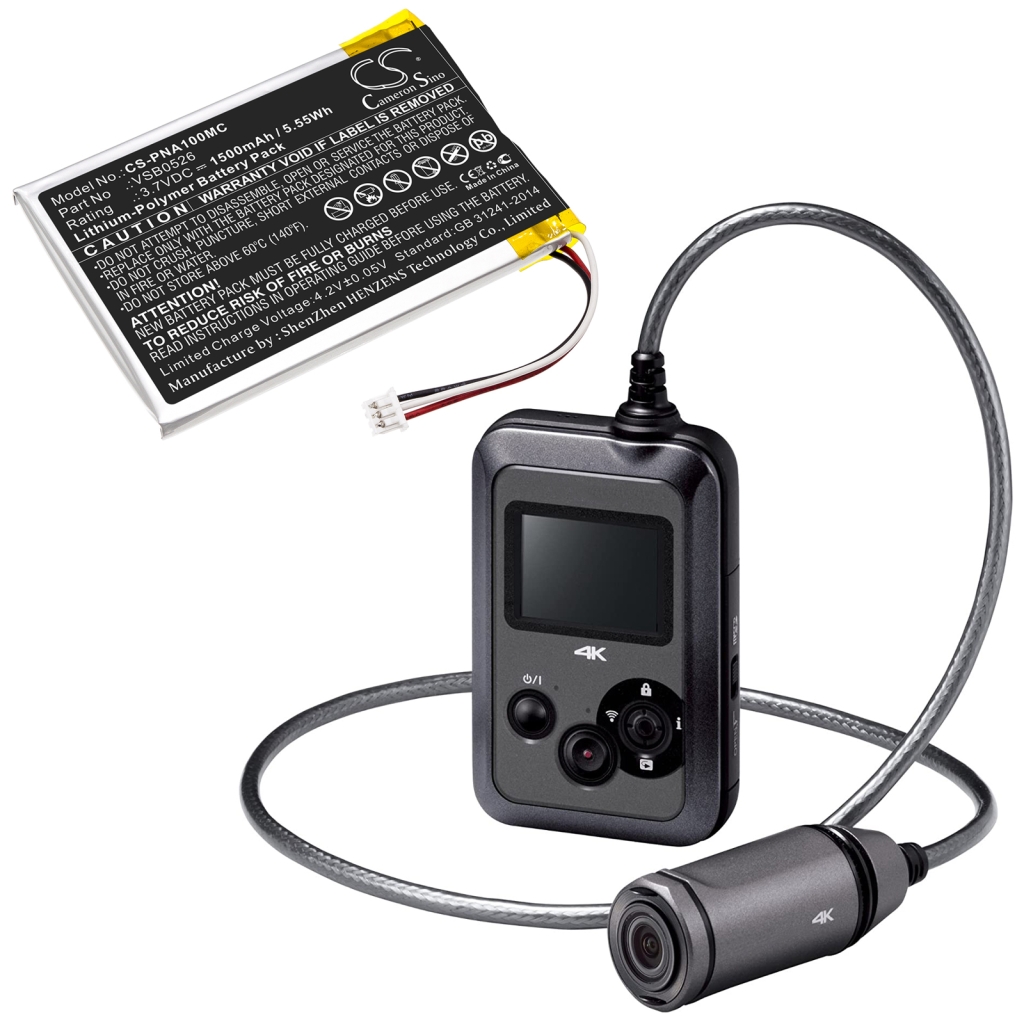 Kamerabatteri Panasonic CS-PNA100MC