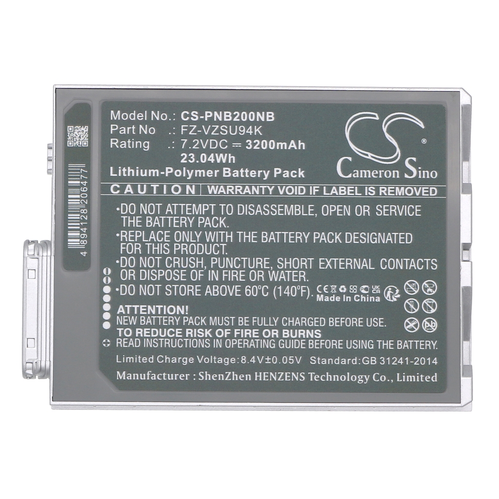 Notebookbatteri Panasonic CS-PNB200NB