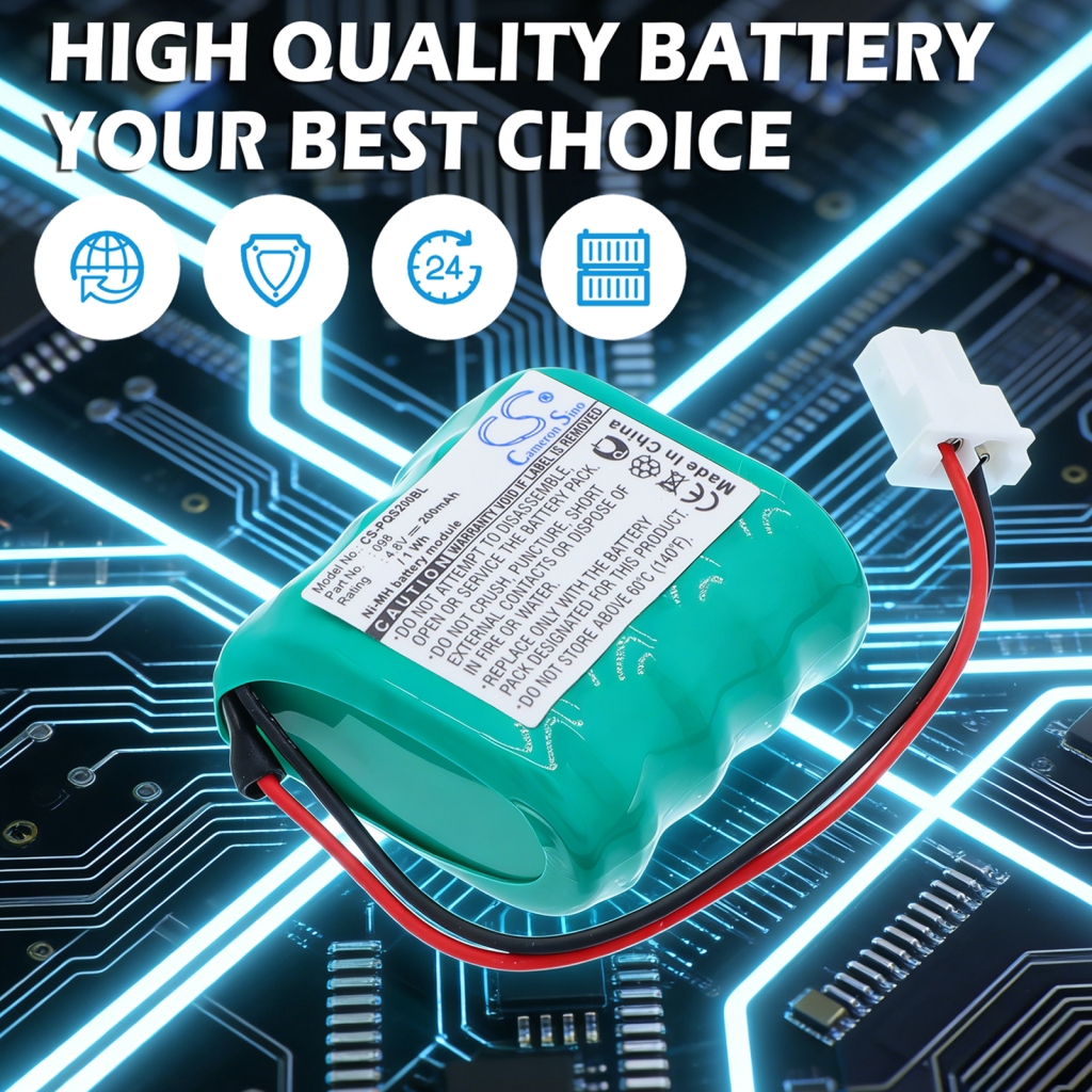 Batteri kompatibel med HandHeld PSC CS-PQS200BL