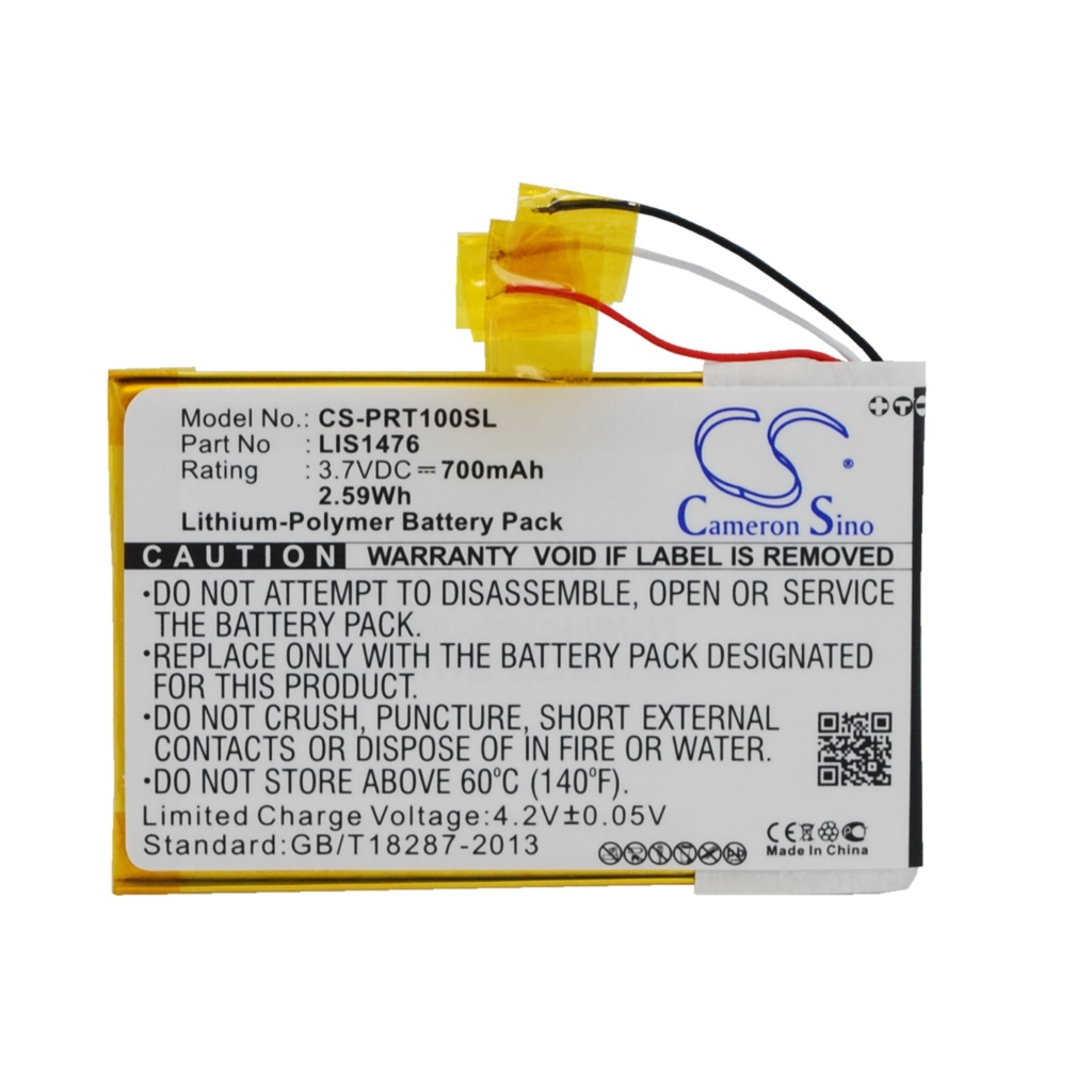 E-bog Sony CS-PRT100SL