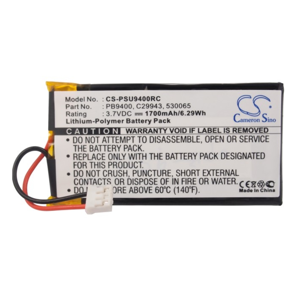 Fjernbetjeningsbatteri Philips CS-PSU9400RC