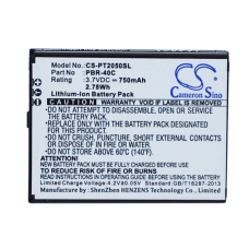 Kompatibel batteriudskiftning til Pantech PBR-40C