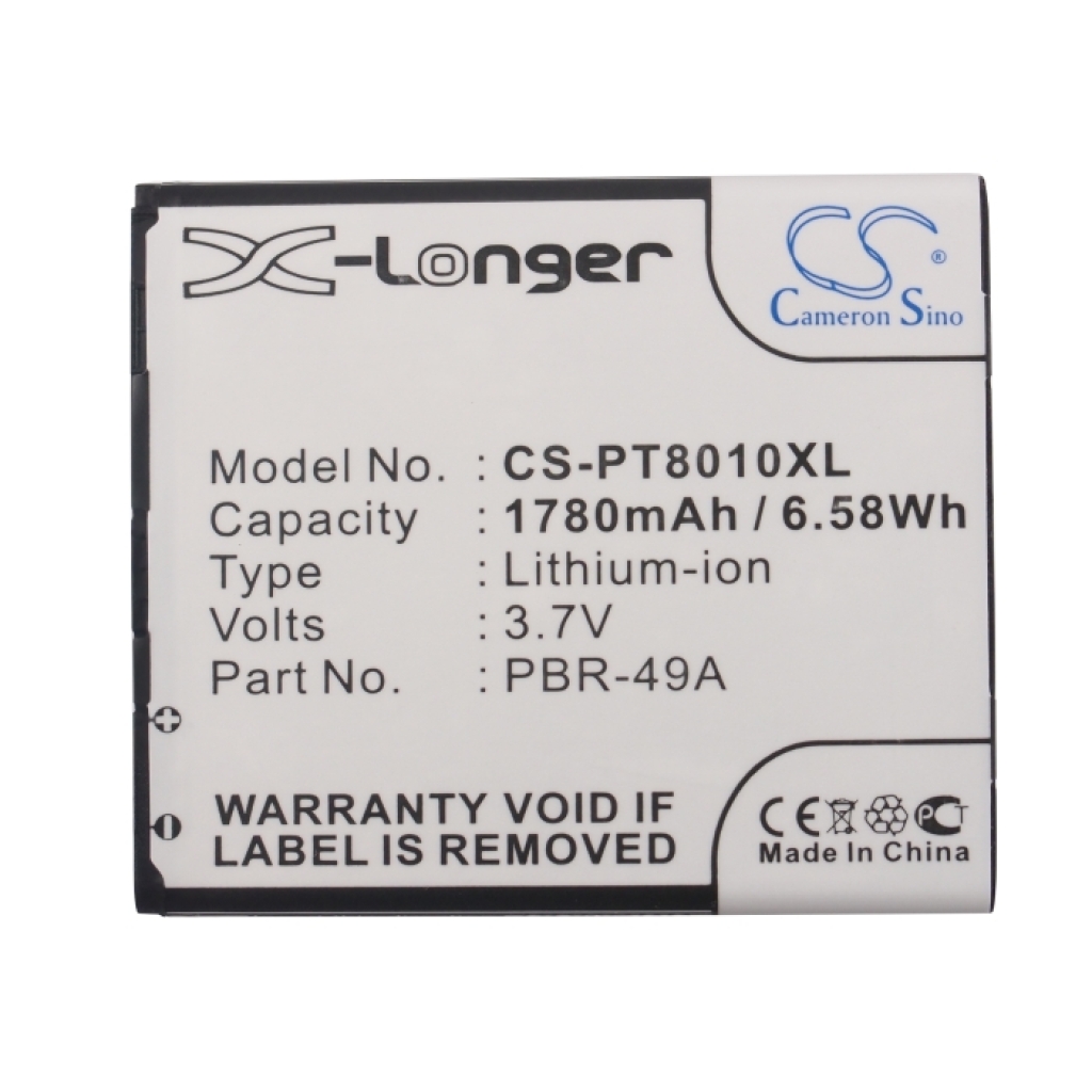 Batteri kompatibel med AT&T Pantech CS-PT8010XL