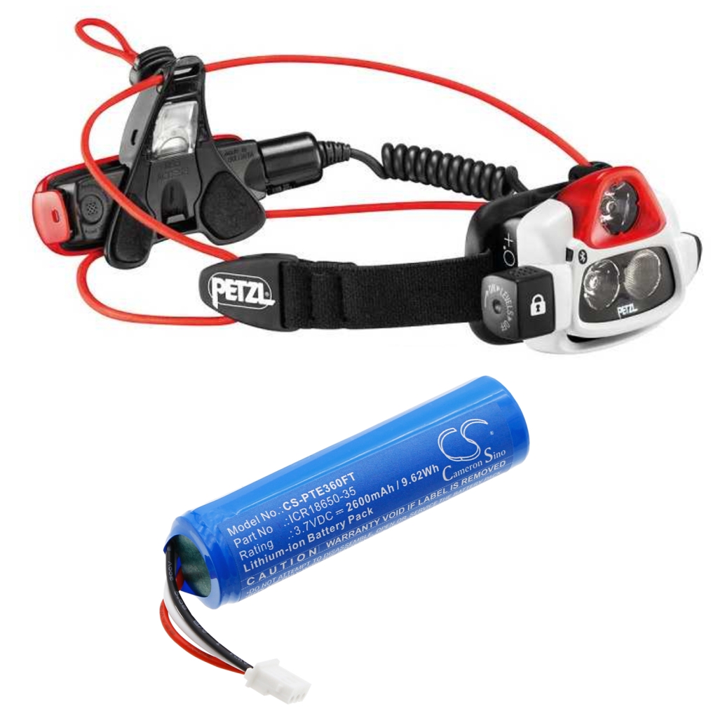 Belysningssystembatteri Petzl CS-PTE360FT