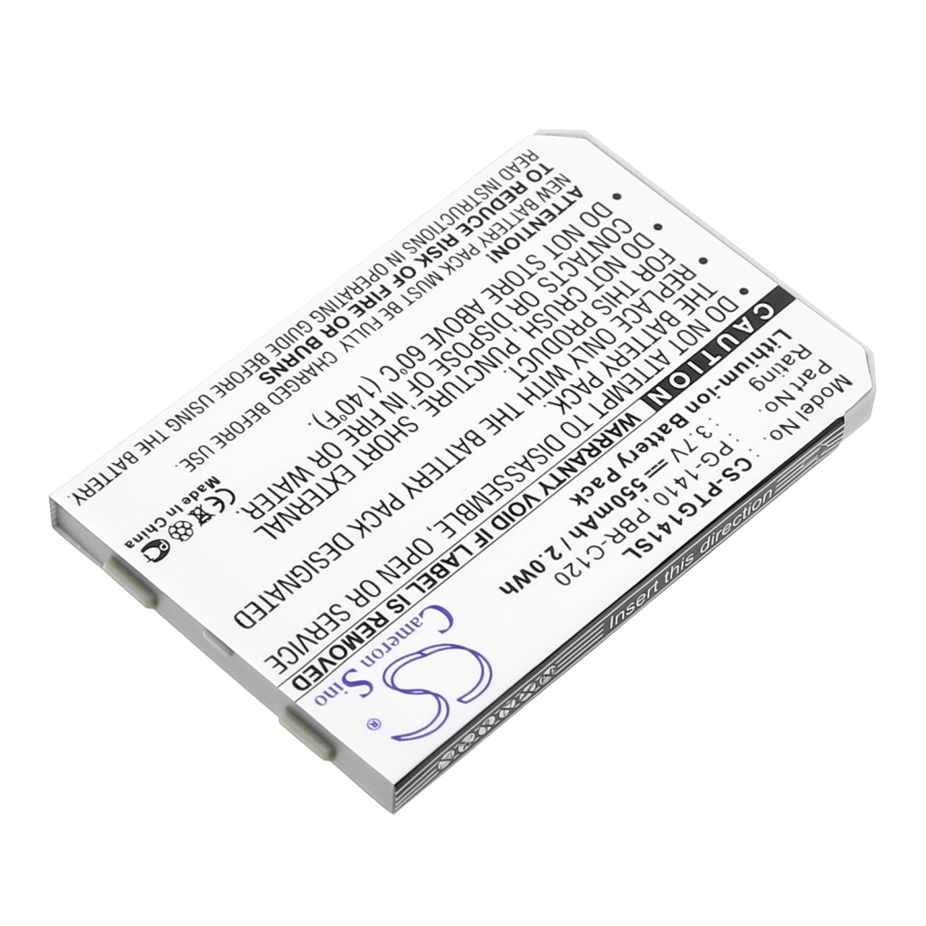 Batteri kompatibel med Pantech CS-PTG141SL
