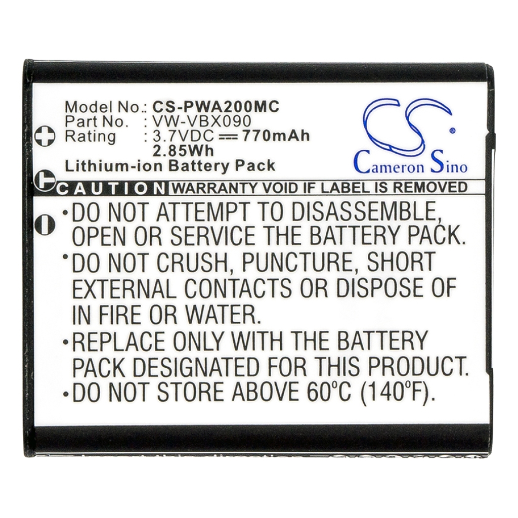 Camera Battery Panasonic HX-WA2