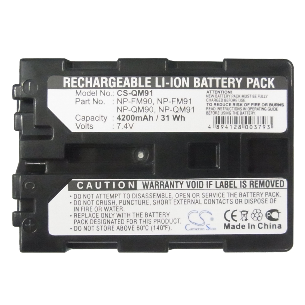 Battery Replaces NP-QM91