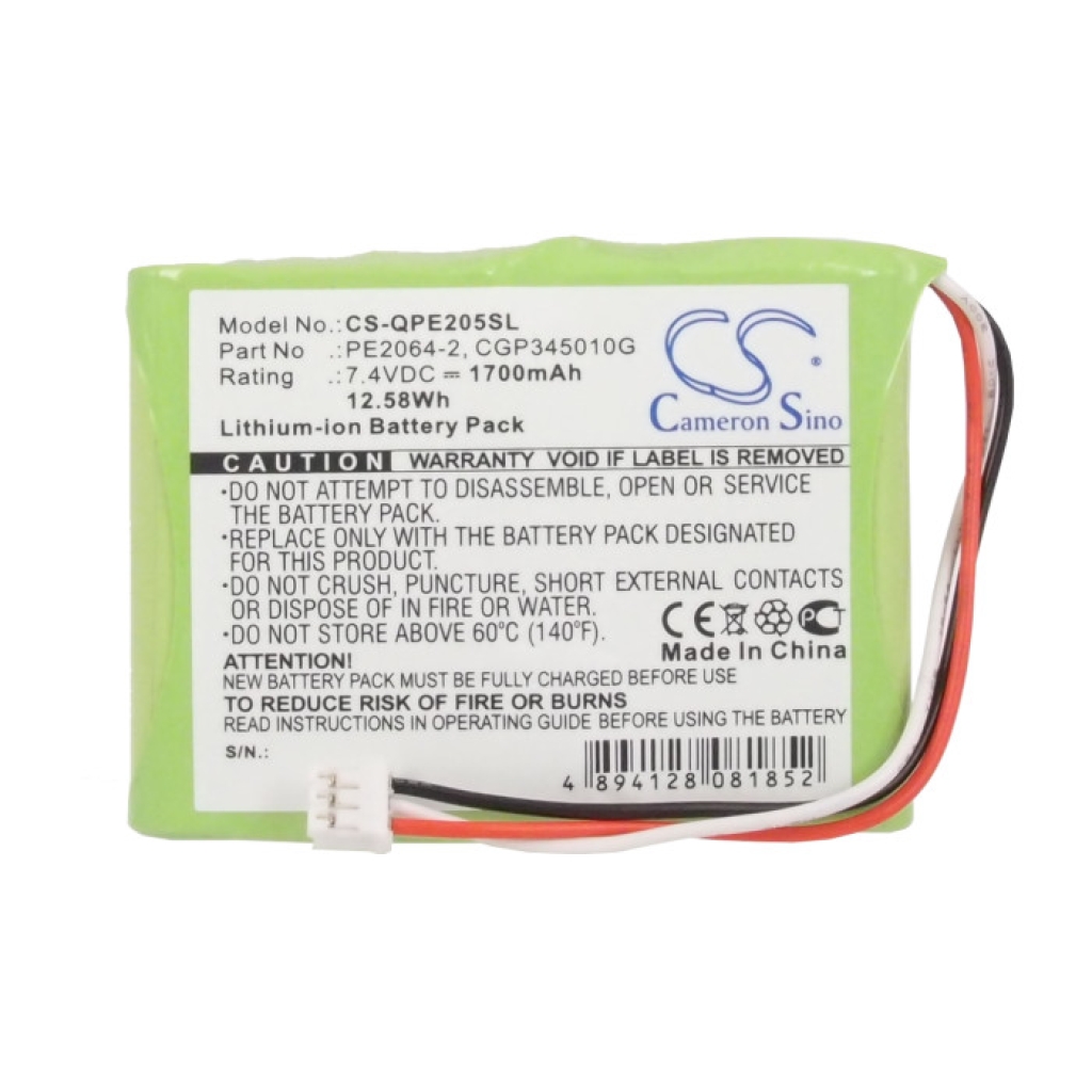 MP3 Q-sonic CS-QPE205SL