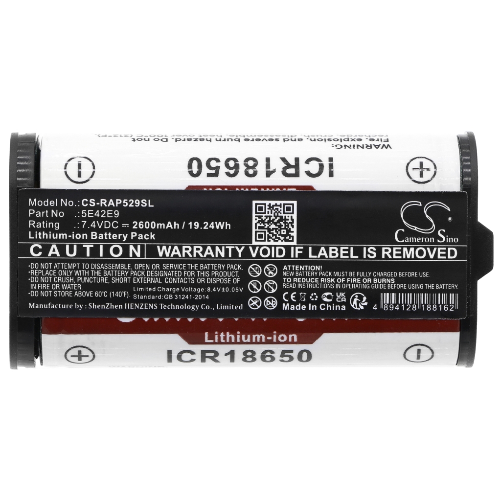 Hjemmesikkerhedskamera batteri Ring CS-RAP529SL
