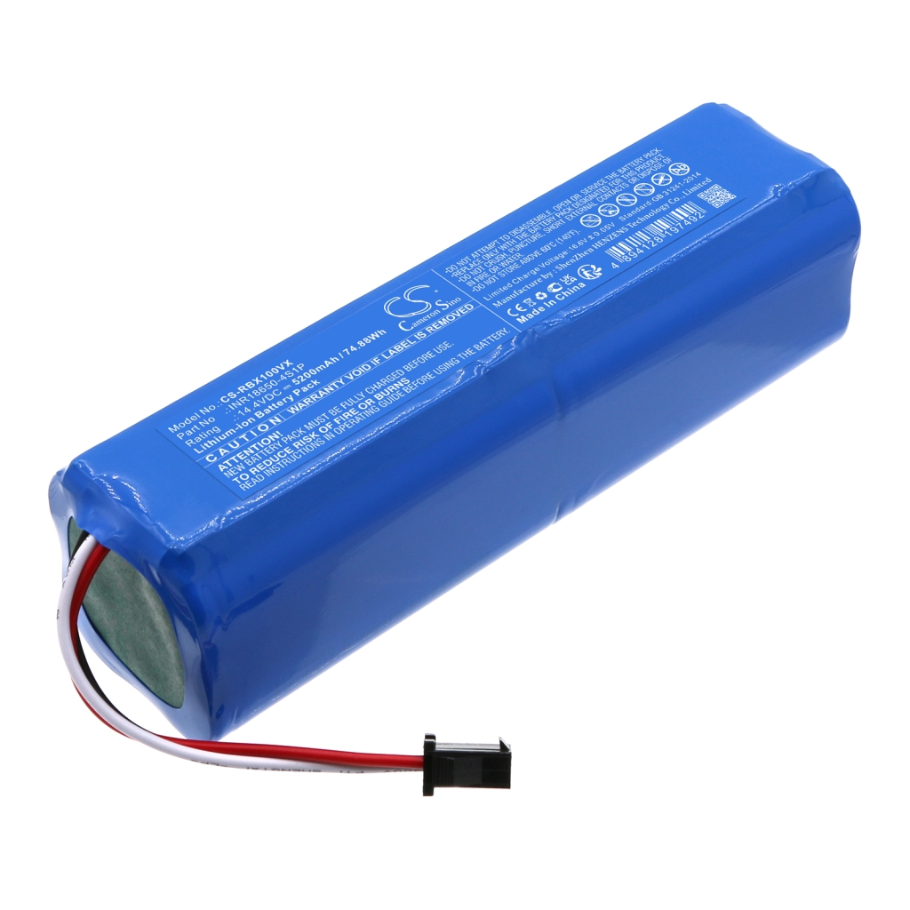Støvsugerbatteri Robojet CS-RBX100VX