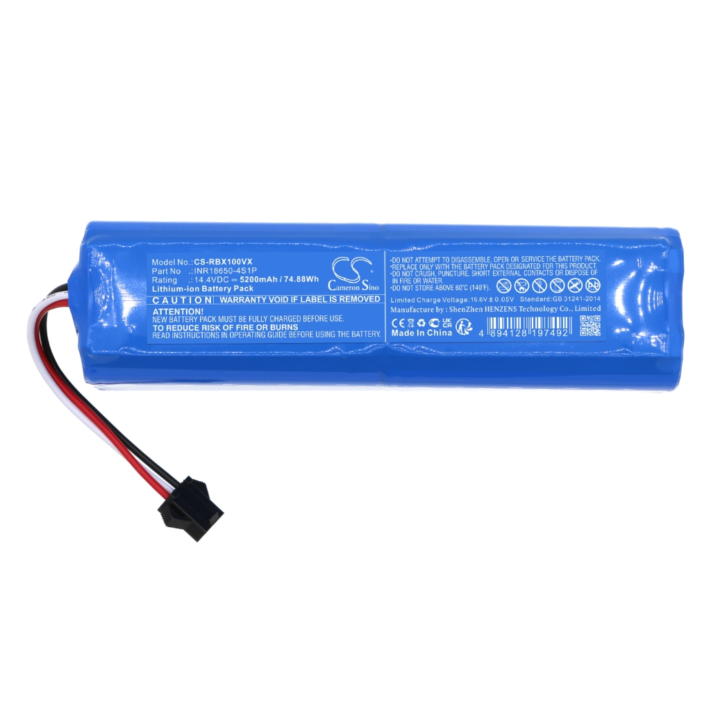 Støvsugerbatteri Robojet CS-RBX100VX