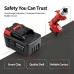 Batterier kompatibel med Ridgid CS12x CS12x CS-RDD350PW