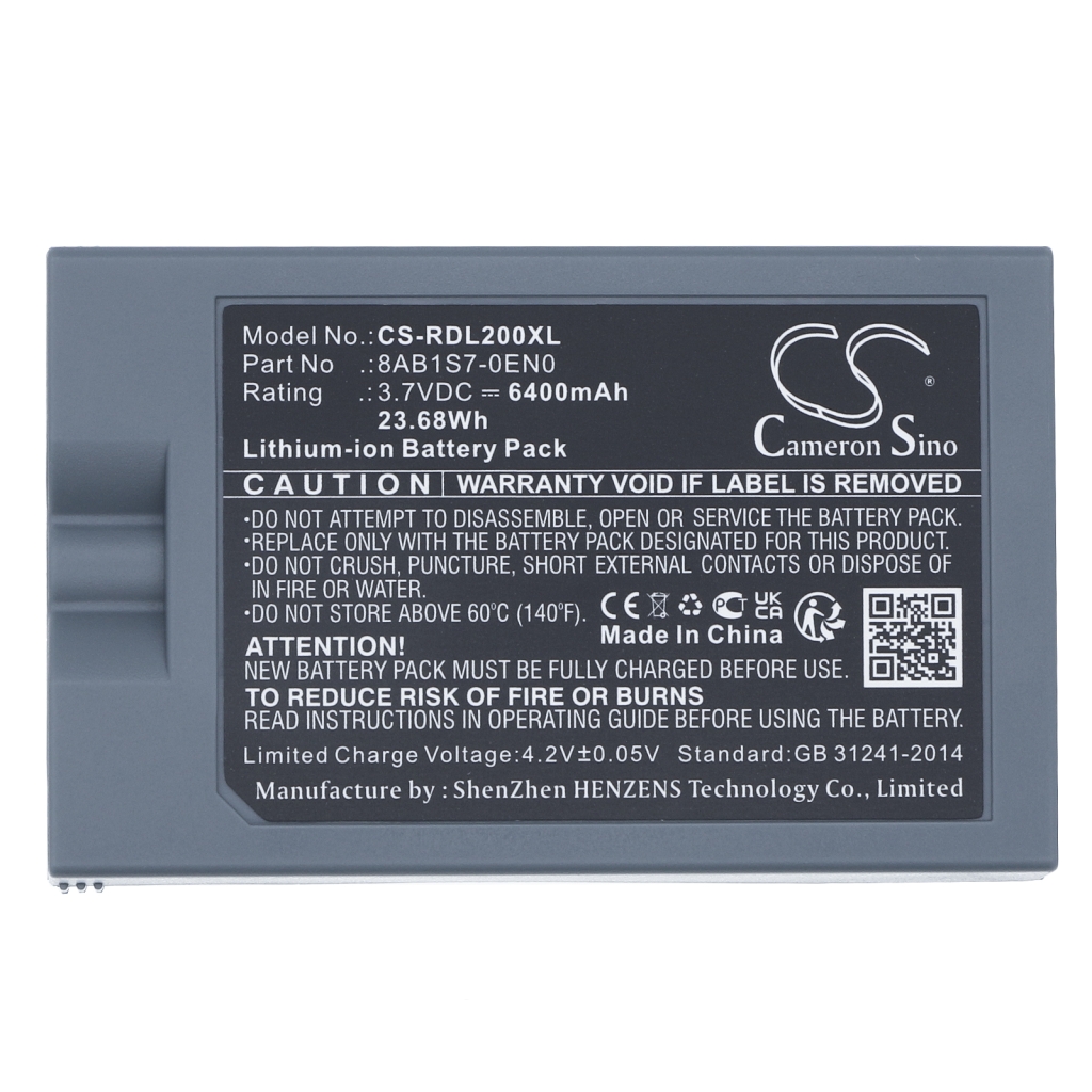 Hjemmesikkerhedskamera batteri Ring CS-RDL200XL