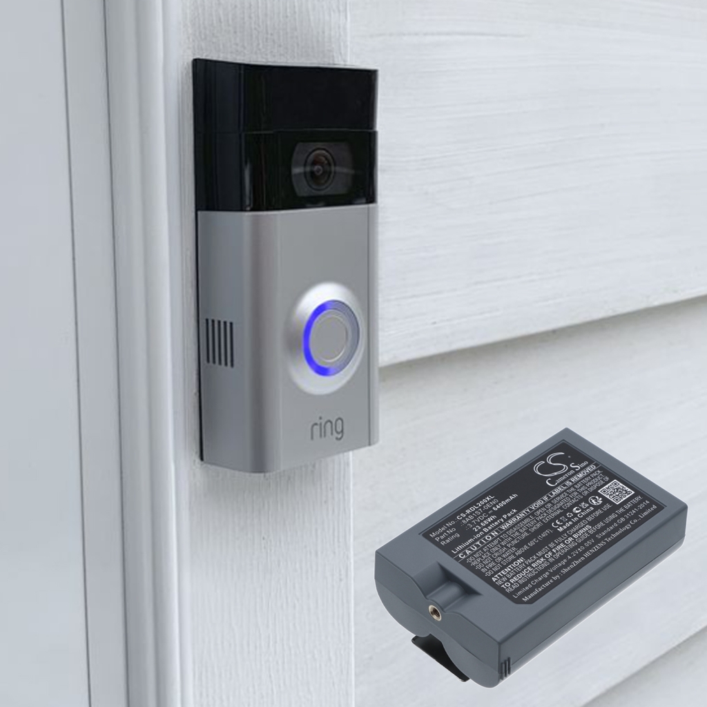 Hjemmesikkerhedskamera batteri Ring CS-RDL200XL