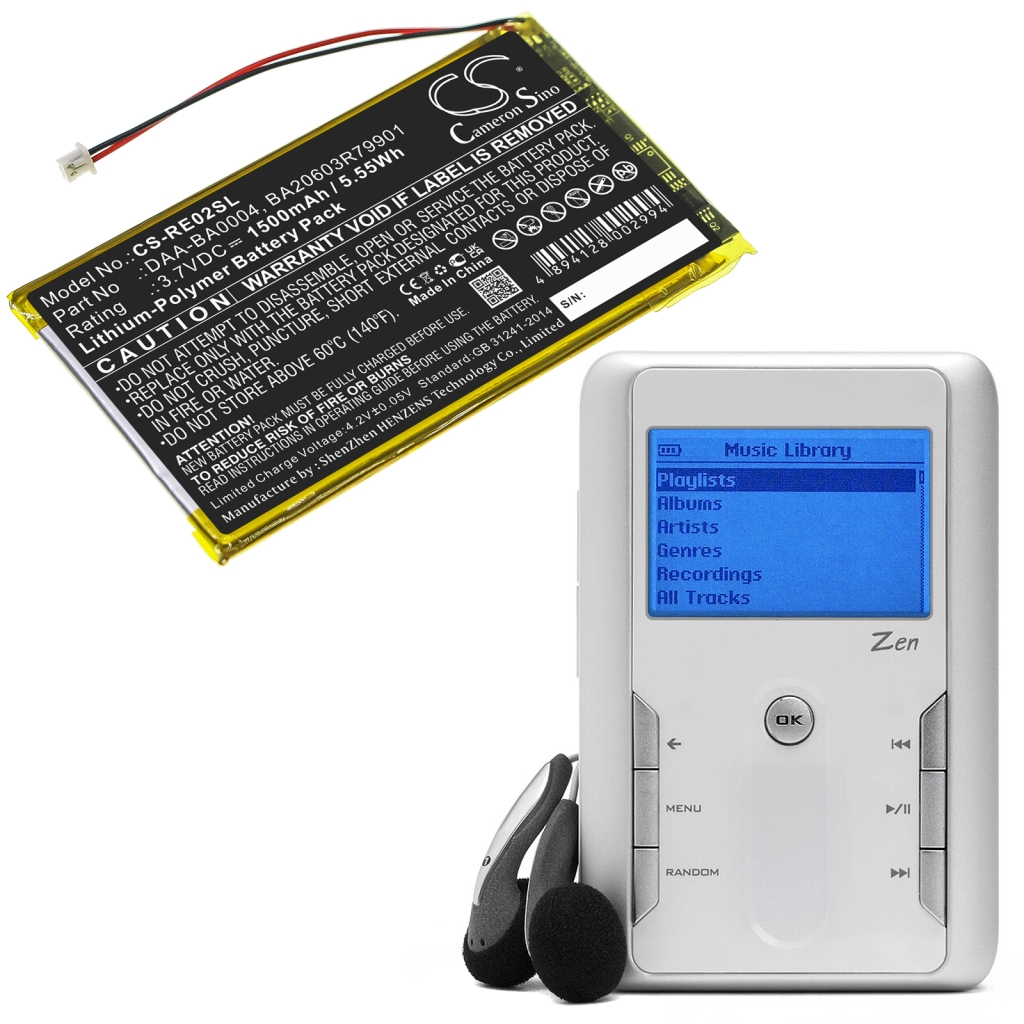 MP3 Creative CS-RE02SL