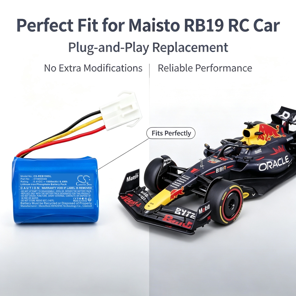 Batterier kompatibel med Maisto Red Bull Racing RB19 CS-REB190SL