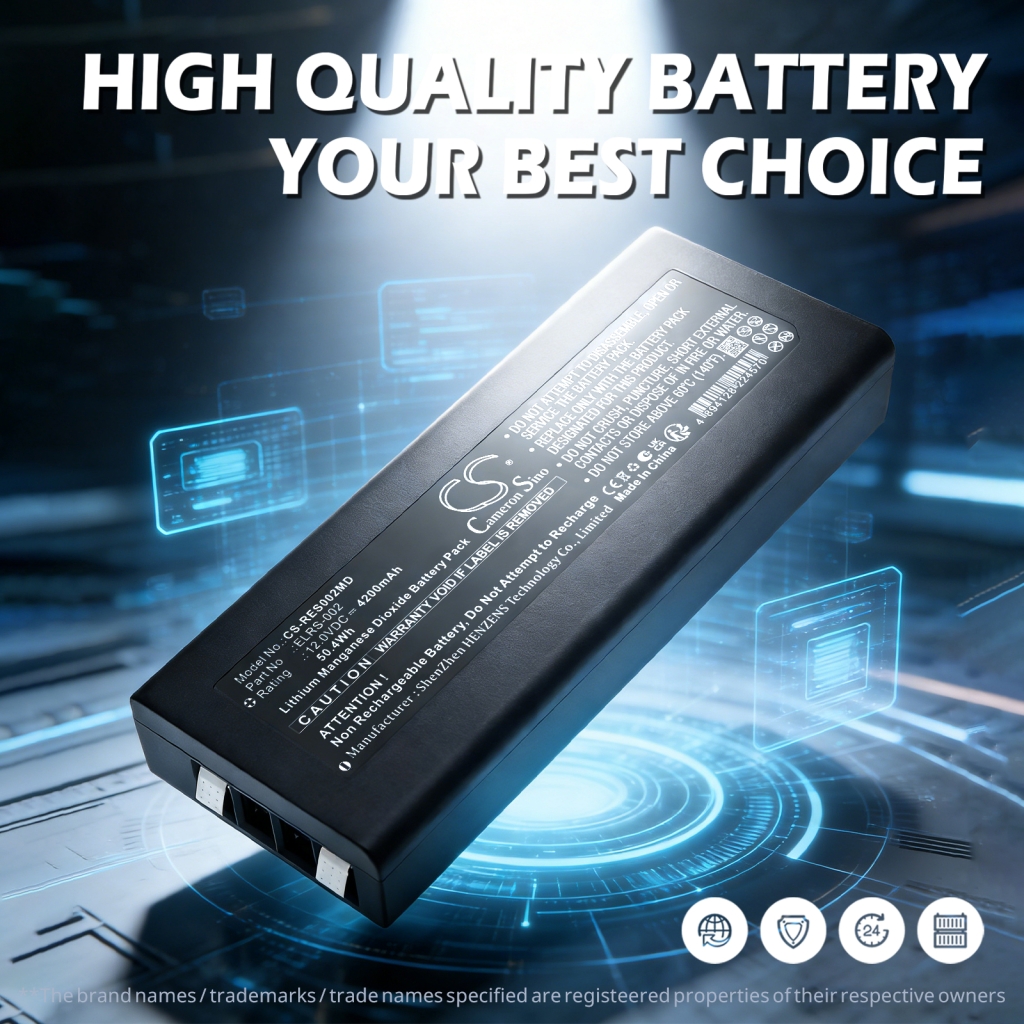 Batteri kompatibel med Progetti CS-RES002MD