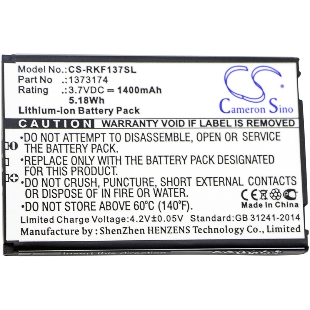 Hjemmesikkerhedskamera batteri Renkforce CS-RKF137SL