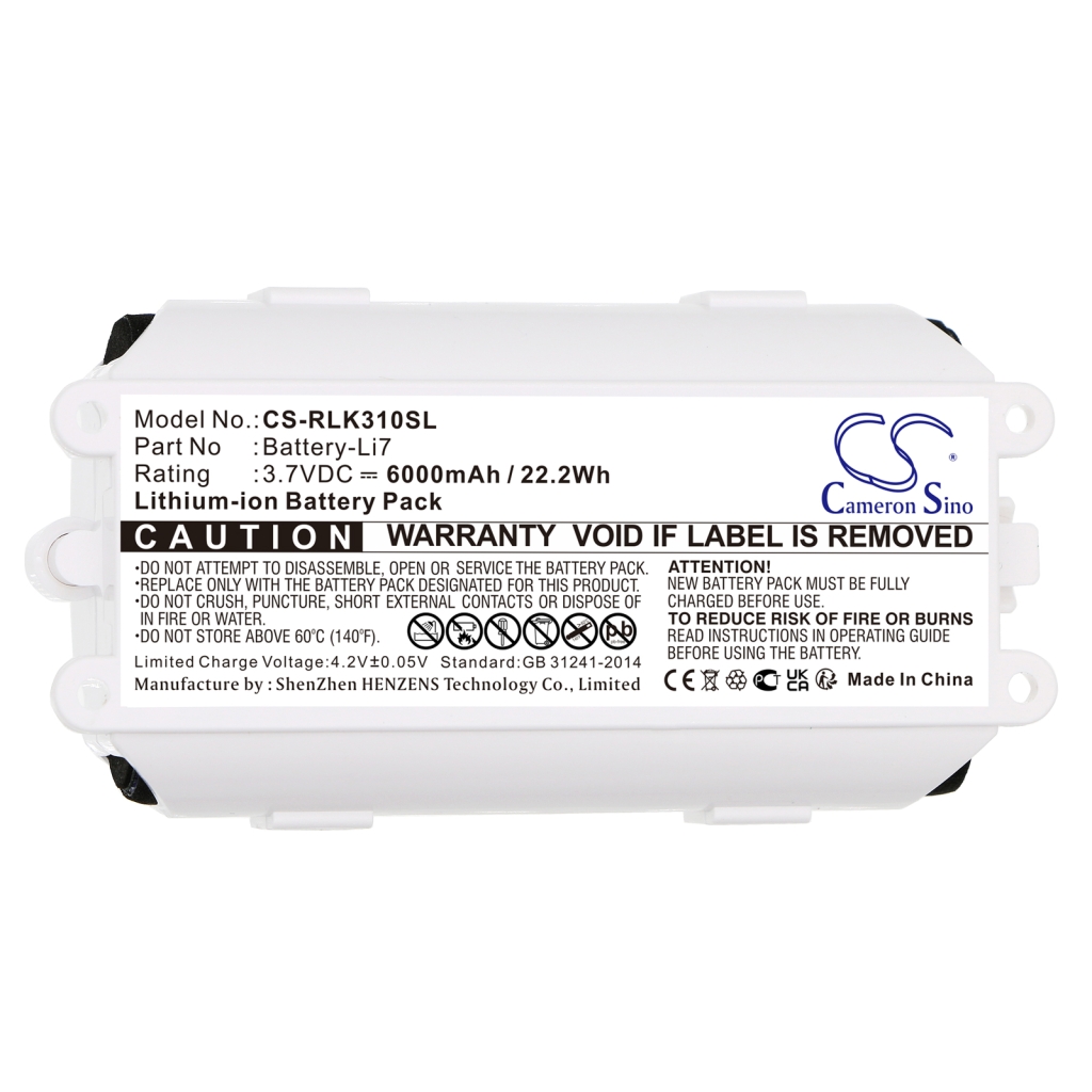 Hjemmesikkerhedskamera batteri Reolink CS-RLK310SL