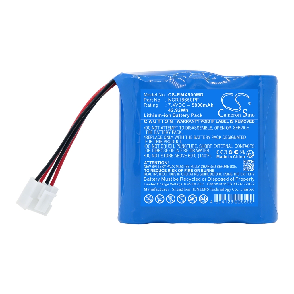 Batterier kompatibel med Rossmax V3 V3 CS-RMX500MD