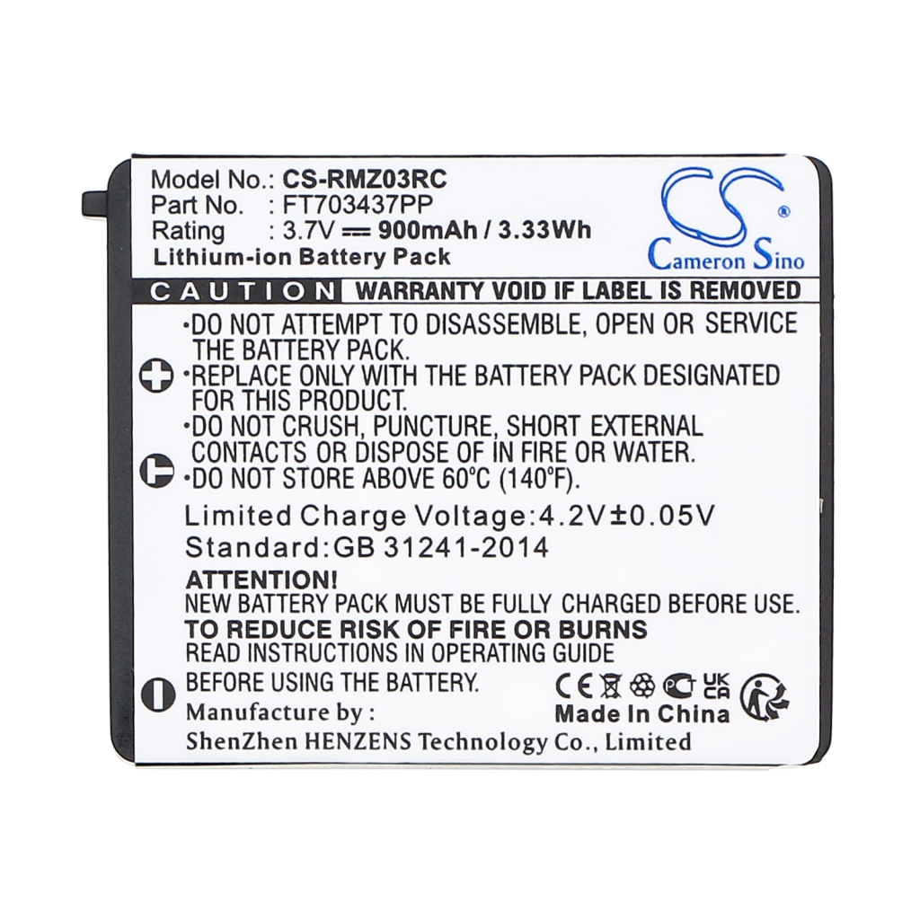Battery Replaces RZ03-00120100-0000