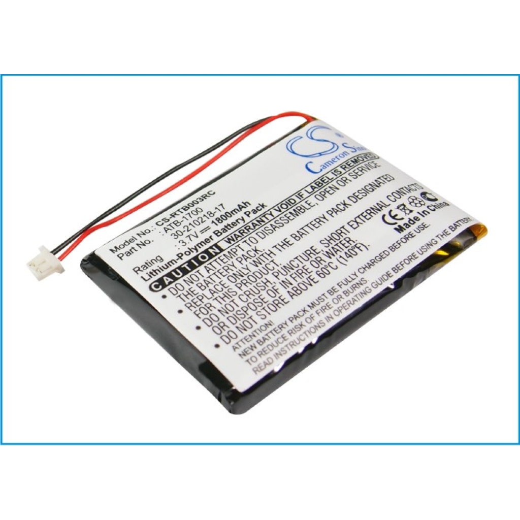 Fjernbetjeningsbatteri RTI CS-RTB003RC