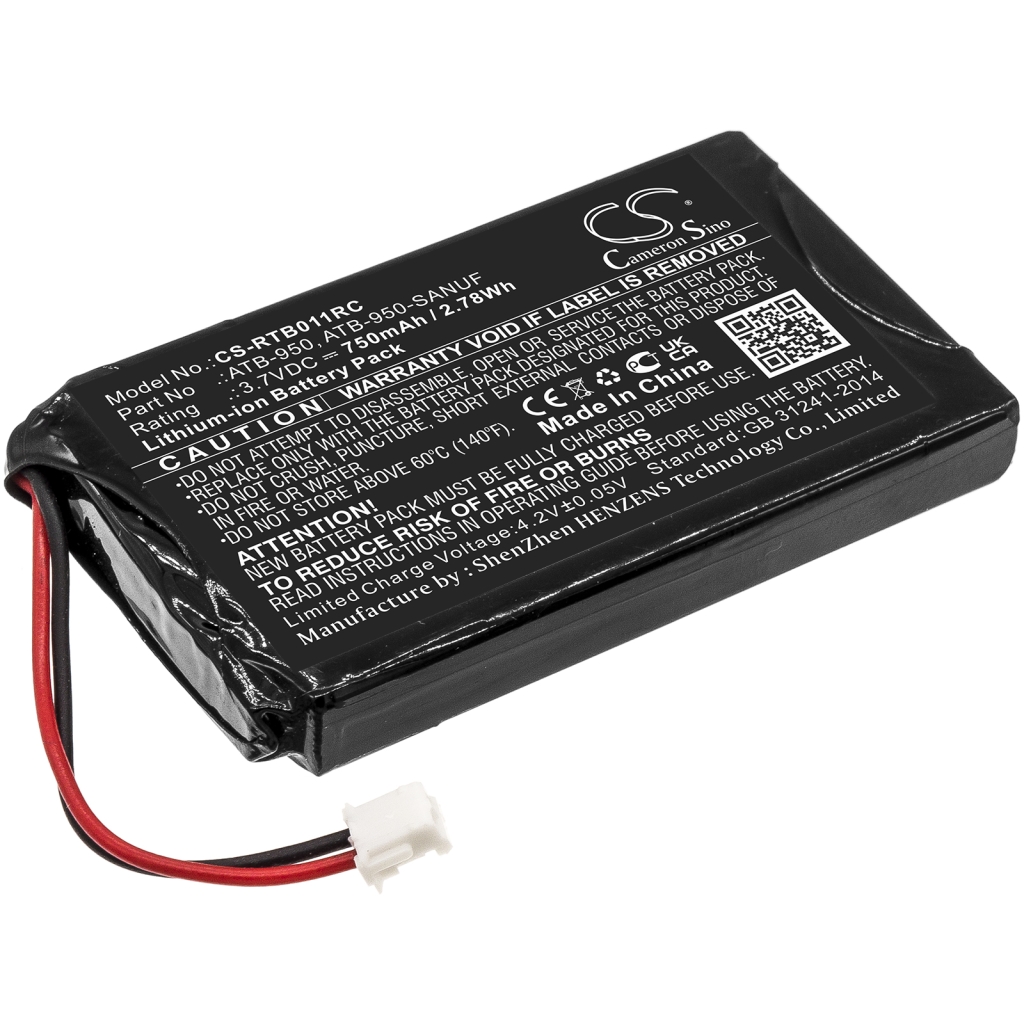 Fjernbetjeningsbatteri RTI CS-RTB011RC