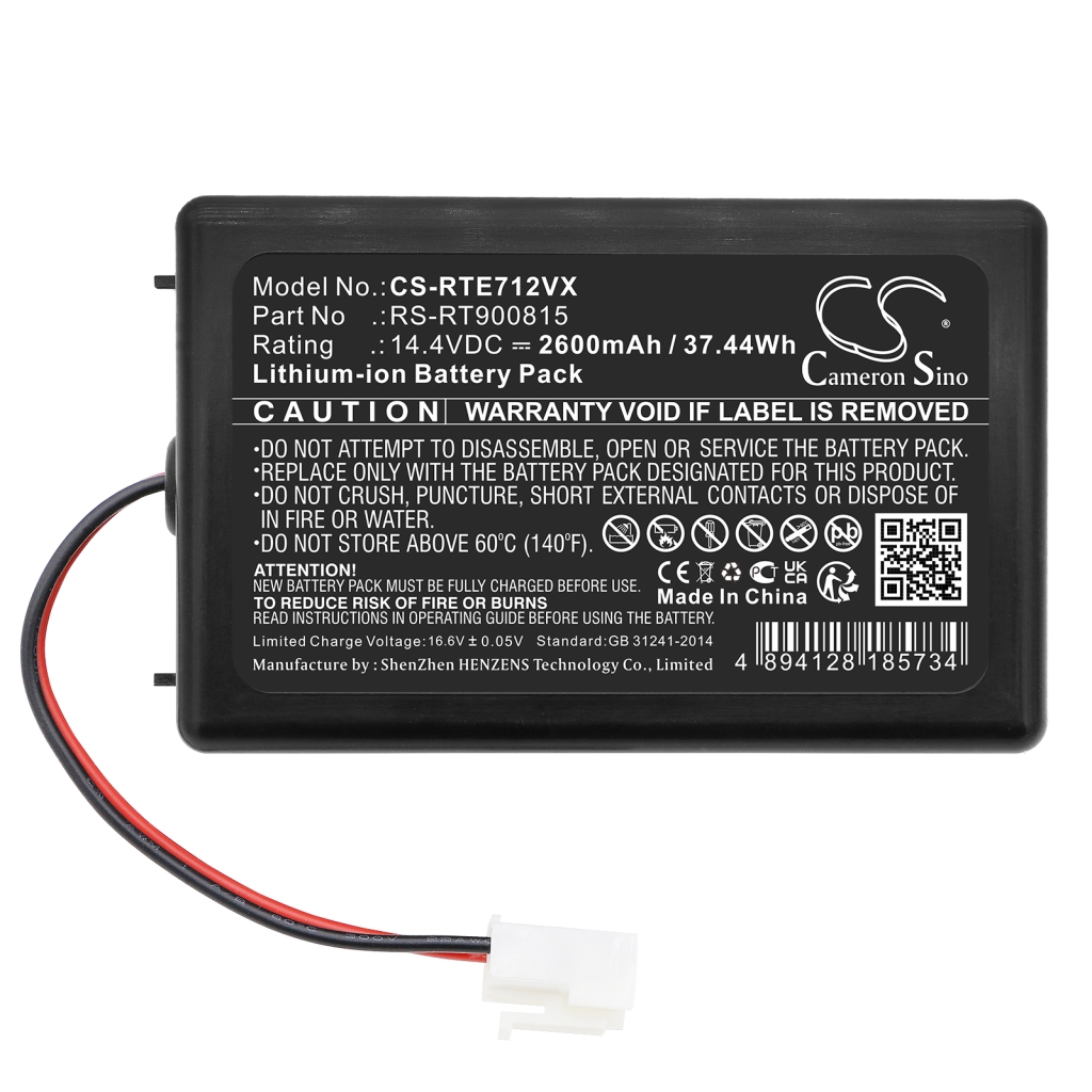 Støvsugerbatteri Rowenta CS-RTE712VX