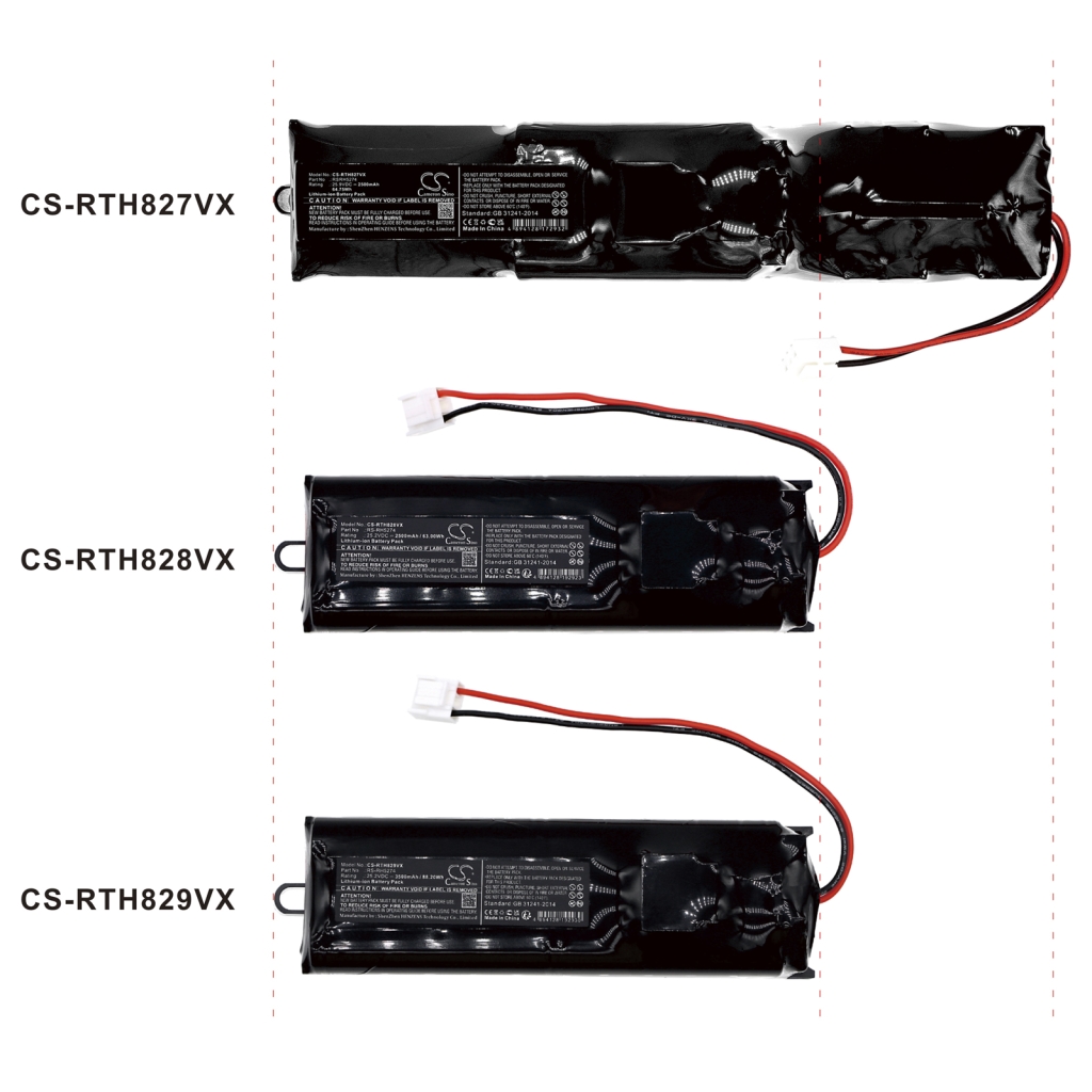 Støvsugerbatteri Rowenta RH8977WO2D0