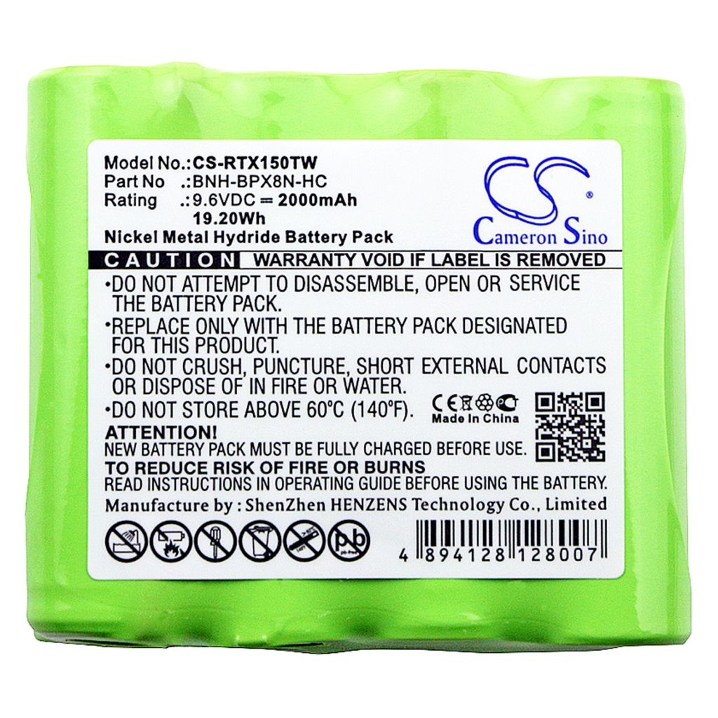 Tovejs radio batteri Ritron CS-RTX150TW