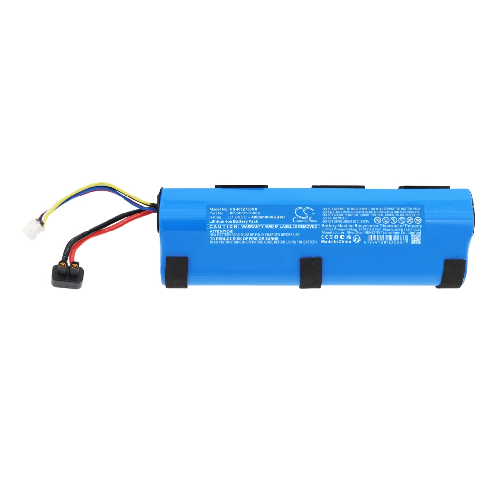 Batteri kompatibel med Rowenta CS-RTZ703VX