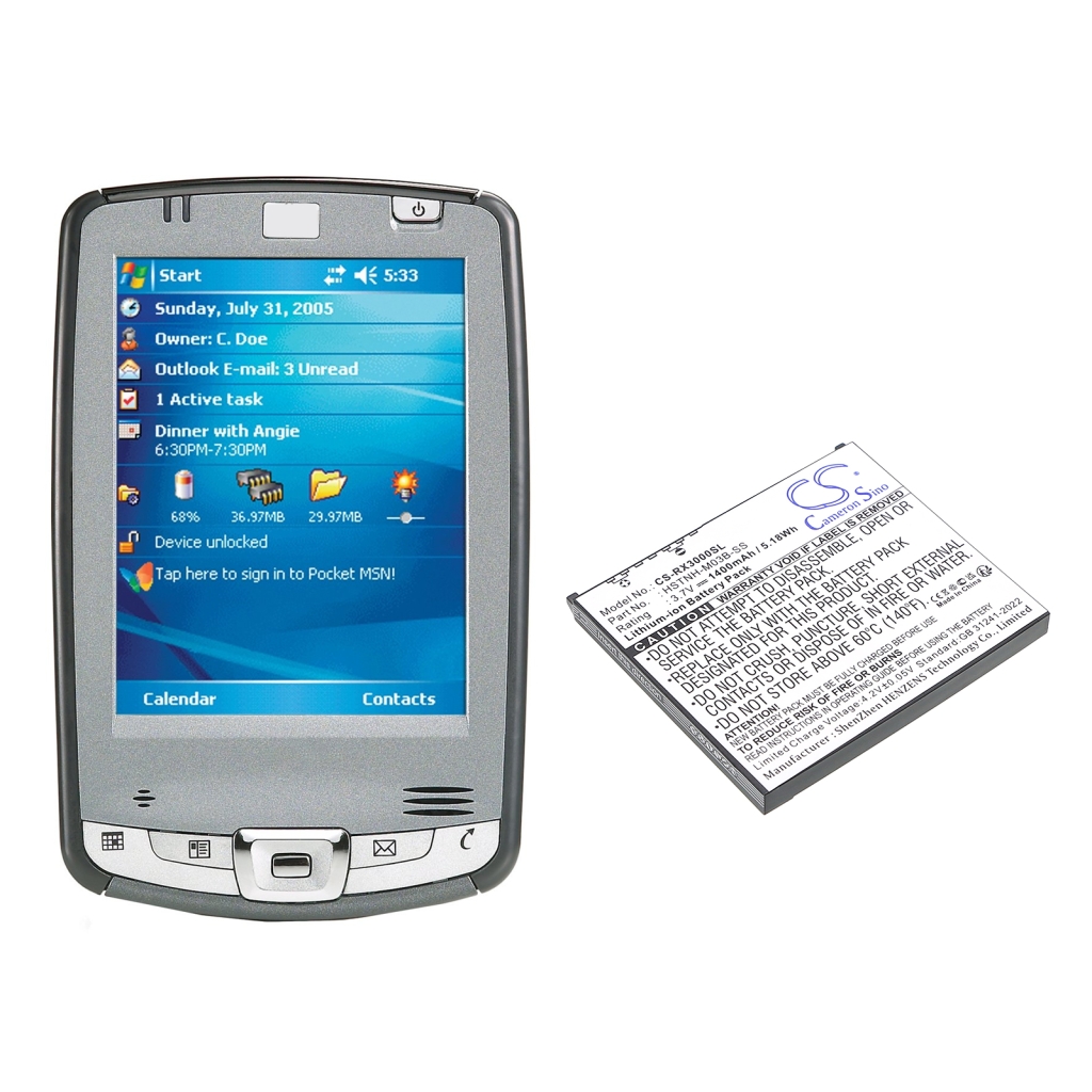 HP iPAQ rx3710