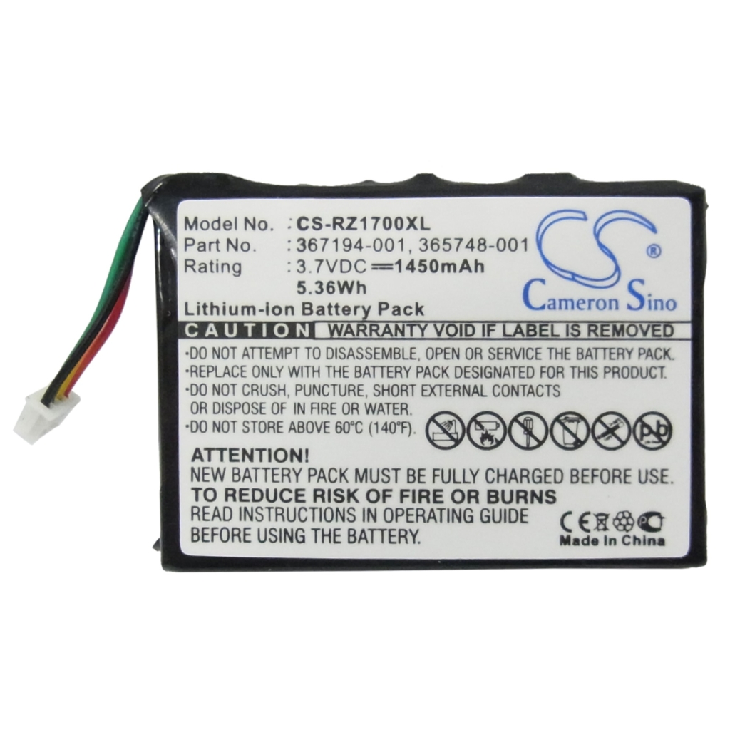 Tabletbatteri HP iPAQ RZ1710