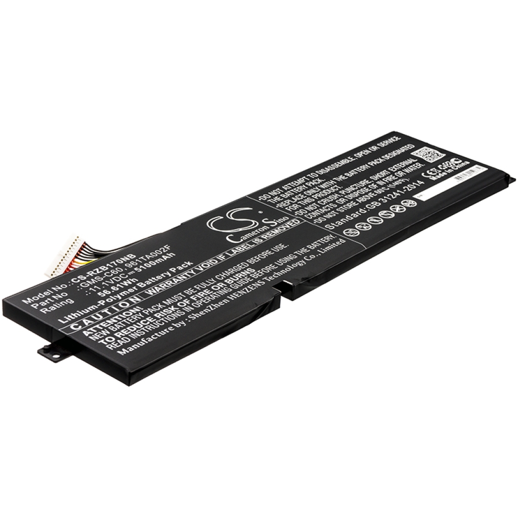 Notebookbatteri Razer CS-RZB170NB