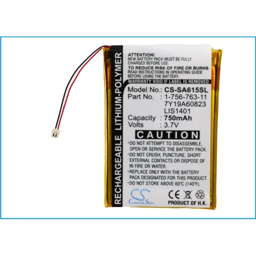 MP3 Sony CS-SA615SL