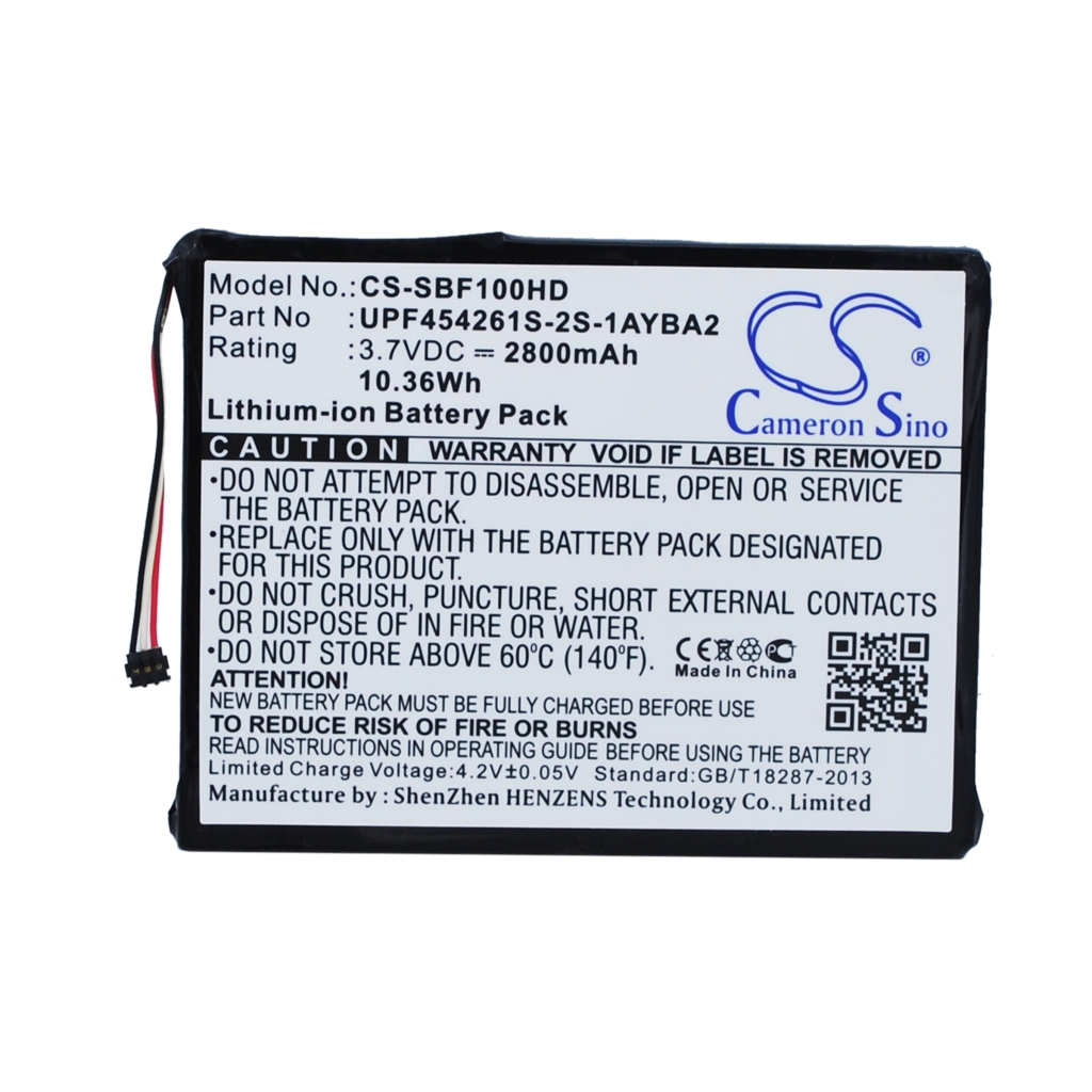 Notebookbatteri Seagate CS-SBF100HD