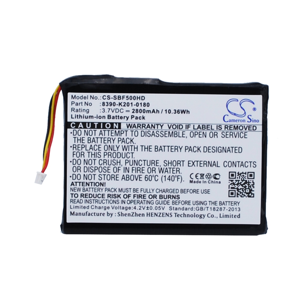 Notebookbatteri Seagate CS-SBF500HD