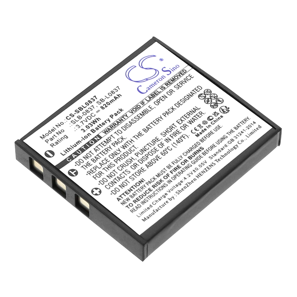 Kamerabatteri Samsung CS-SBL0837